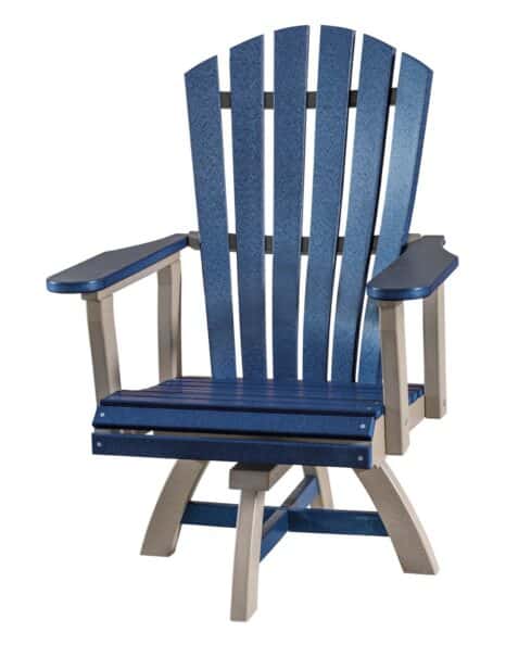 Amish made Beachcrest Poly Swivel Dining Chair [HPP-207]