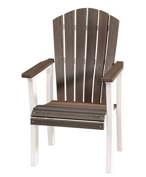 Amish made Outdoor Hoosier Poly Dining Chair [HPP-108]