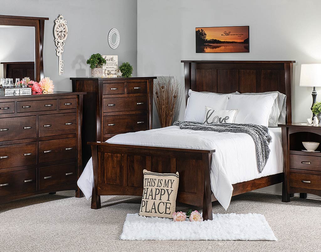 Amish crafted Lexington Arc Bedroom Collection