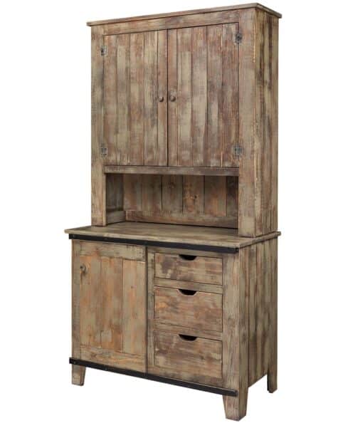 Eagle River Hutch [Shown with standard wooden doors]