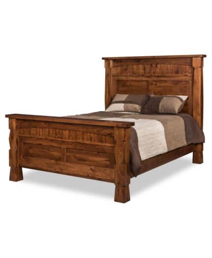 Amish Ouray Panel Bed [L-06]