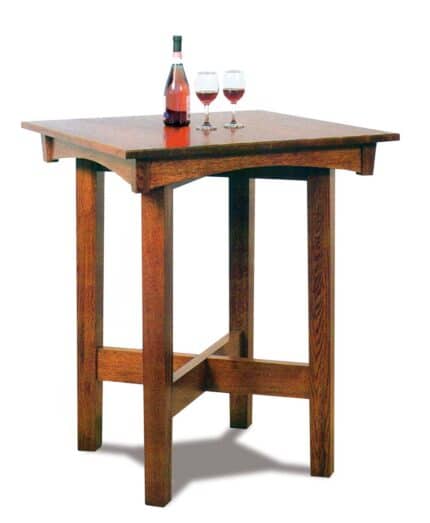 Amish Arts and Crafts Pub Table