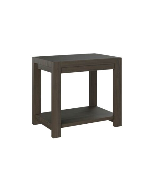 Amish Brantbury End Table [Brown Maple with Antique Slate finish]