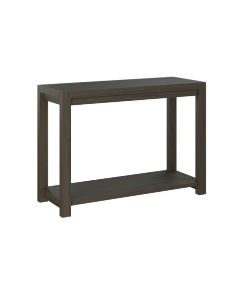 Amish Brantbury Sofa Table [Brown Maple with Antique Slate finish]