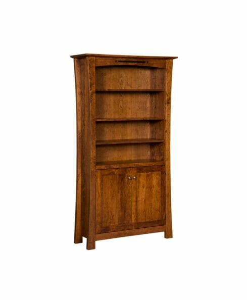 Amish Arts and Crafts Bookcase [Available with or without doors]