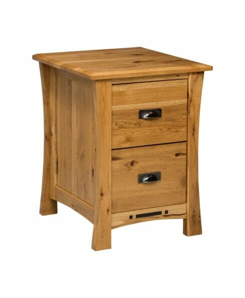 Amish Arts and Crafts File Cabinet