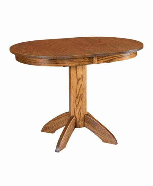 Amish Advance Single Pedestal Table