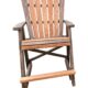 Amish Outdoor Adirondack Balcony Pine Chair