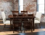 Broadway Amish Table with Trenton and Theodore Chairs