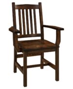 Logan Amish Dining Chair [Arm Chair]