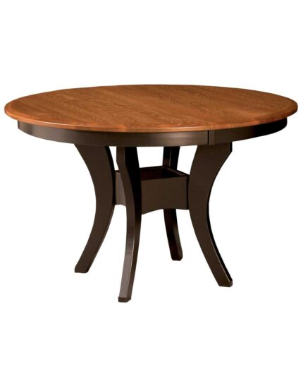 Imperial Amish Single Pedestal Table