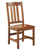 Lodge Amish Dining Chair [Oak with Michael's Cherry finish]