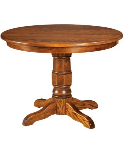 Preston Amish Single Pedestal Table