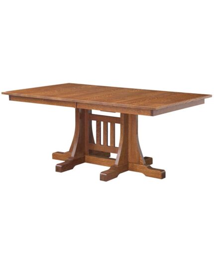 Ridgecrest Amish Double Pedestal Table