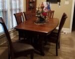 Amish made Grand Island Table with Fenmore Chairs [Amish Direct Furniture]