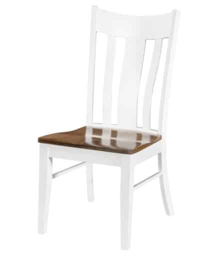 Docksten Amish Chair [Chairs shown with FPW0117 Bright White on frame and Sandstone stain on seat.]