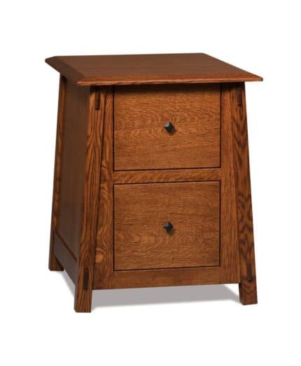 Amish Colbran 2 Drawer File Cabinet with Unfinished Backside [FVF-2DWR-CB]