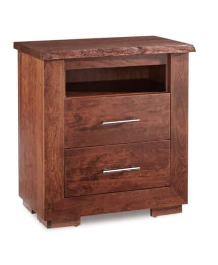 Livewood 2 Drawer Nightstand