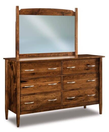 Imperial 6 Drawer Dresser with optional mirror (JRIM-045)