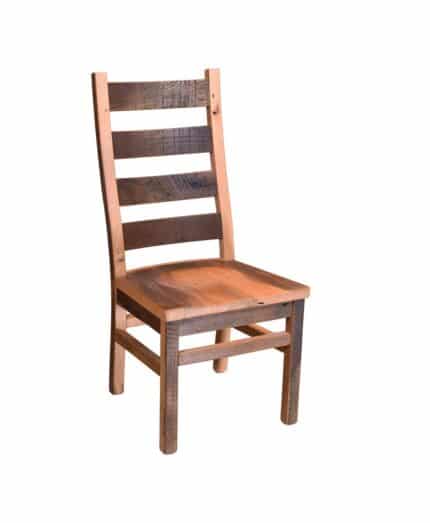 Ladderback Barnwood Dining Chair [Side Chair]