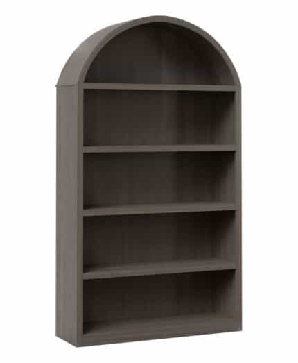 Amish Alani Bookcase [Shown in Brown Maple with an Antique Slate stain]