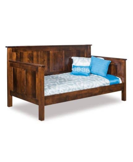 Amish Panel Day Bed [Shown in Brown Maple with an Old Museum stain]