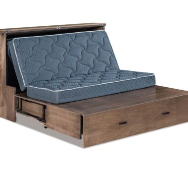 Concord Mobile Murphy Bed [Trifold mattress opening up]