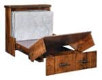 Glenwood Mobile Murphy Bed [Front folded open]