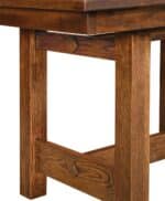 Amish Logan Trestle Table [Base Detail]