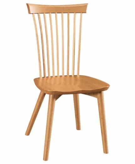 Amish Bersina Dining Chair [Shown in Cherry with a Natural finish]