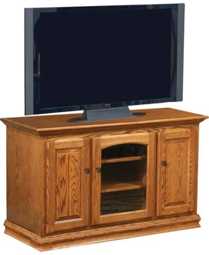 Amish Traditional 50" TV Stand [Shown in Red Oak with a Sealy finish]