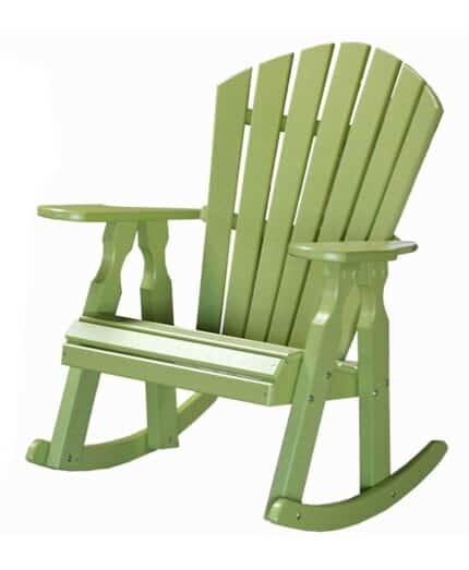Amish Poly 22" Classic Dining Rocker [Shown in Lime]