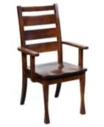 Amish Lakeland Ladderback Chair [Arm Chair]