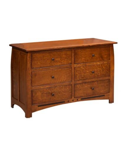 Amish Linbergh 6 Drawer Dresser