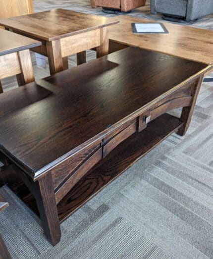 Kensing Coffee Table with Heavy Distressing