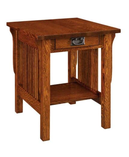 Landmark 26" Tall End Table with Drawer [LM222426E]