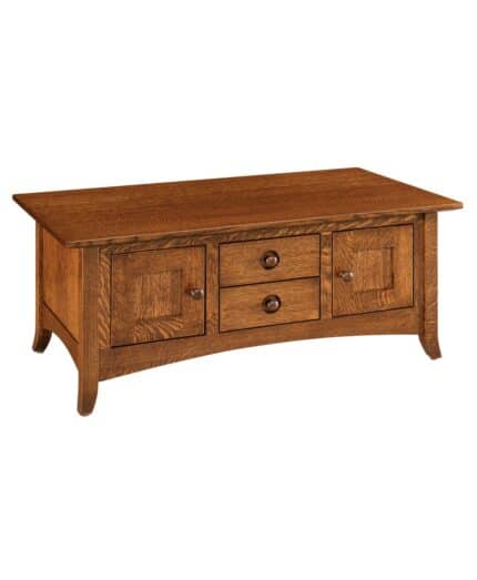 Amish Shaker Hill Enclosed Coffee Table [SKC2242C]