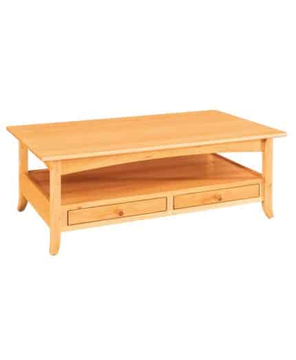 Amish Shaker Hill Open Coffee Table [SKO2748C]