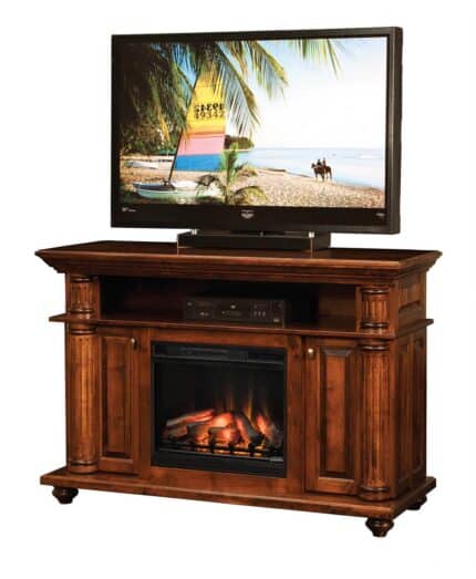 Amish Bryant Fireplace Entertainment Center