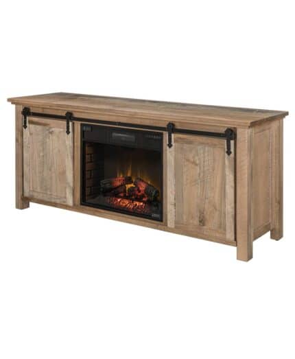 Calloway Fireplace Entertainment Center [Doors on Sides]
