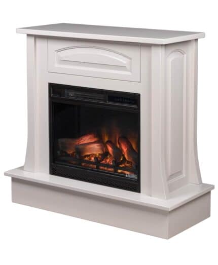 Conrad Fireplace [Shown in Brown Maple with a Metropolitan paint (FP-15809)]