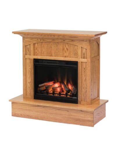 Amish Mission Fireplace