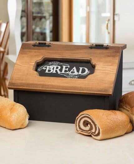 Poplar Fresh Bread Storage Box [Black]